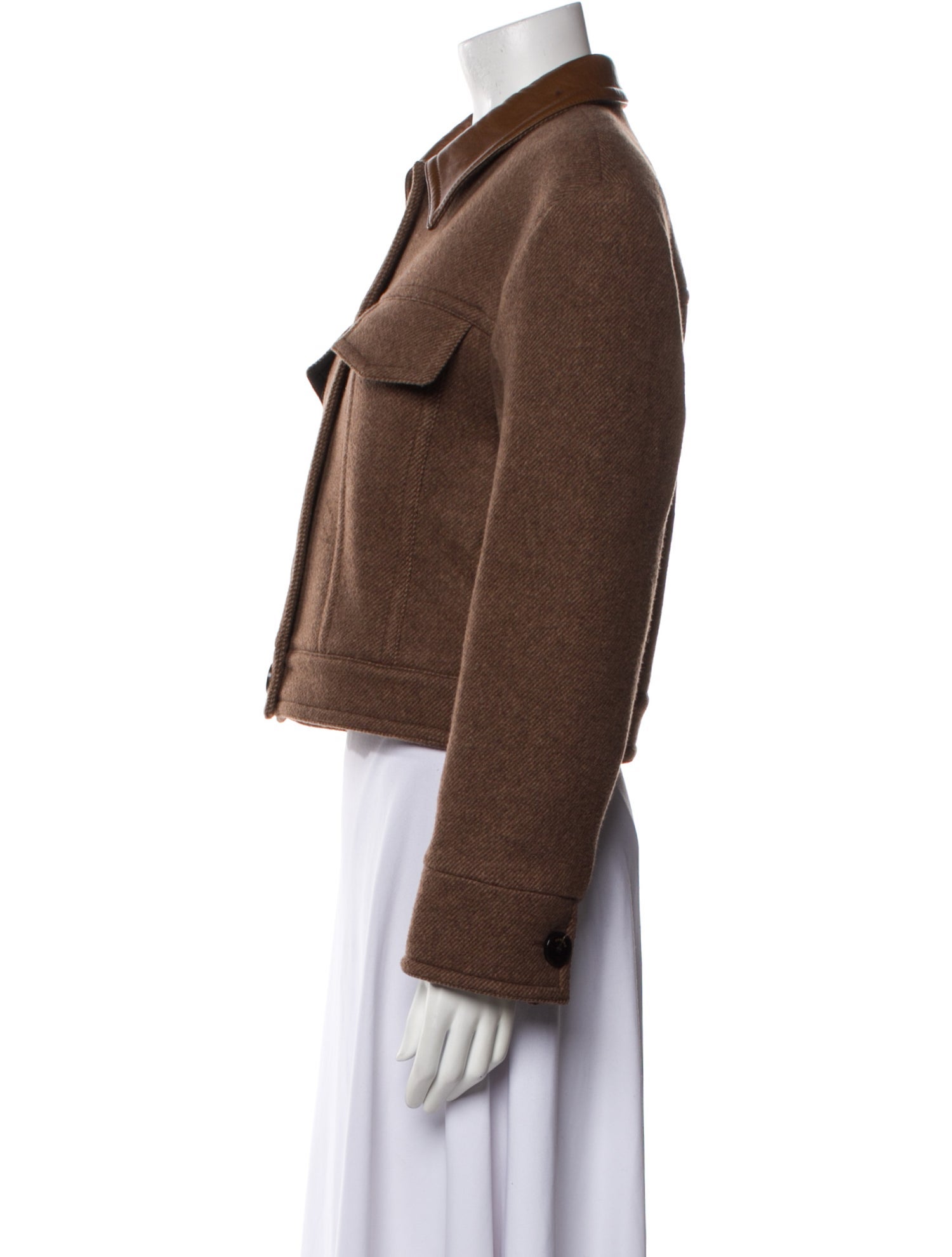 Sandro Wool Denim Jacket