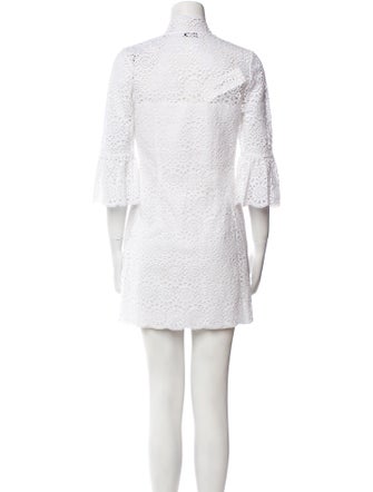 Sandro V-Neck Mini Dress