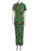 Sandro Floral Print Jumpsuit