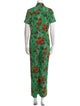 Sandro Floral Print Jumpsuit