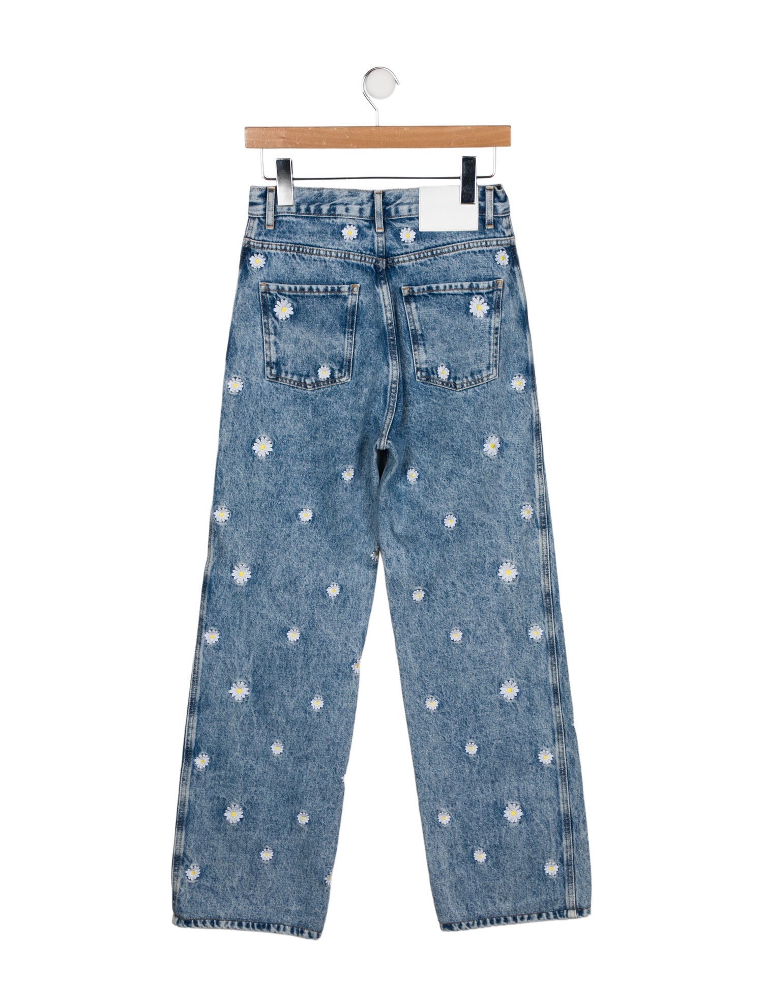 Sandro High-Rise Wide Leg Jeans