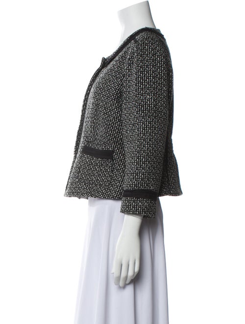 Sandro Tweed Pattern Evening Jacket