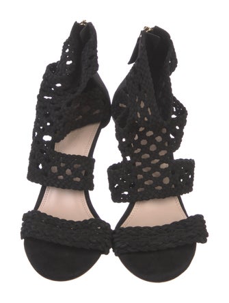 Sandro Suede Sandals