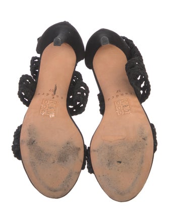 Sandro Suede Sandals