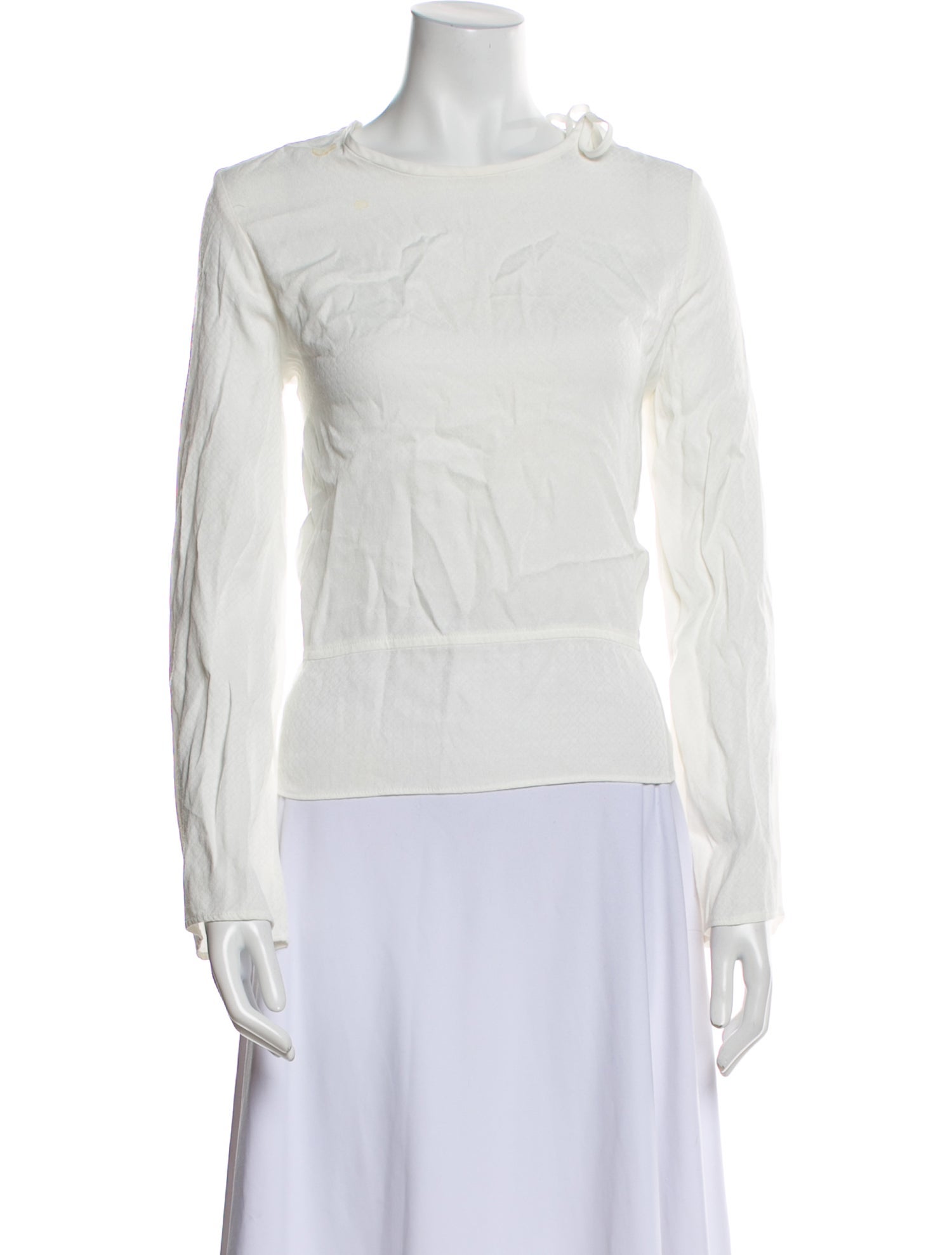Sandro Bateau Neckline Long Sleeve Sweatshirt