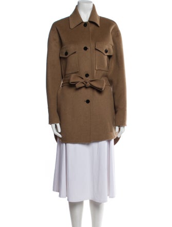 Sandro Wool Peacoat