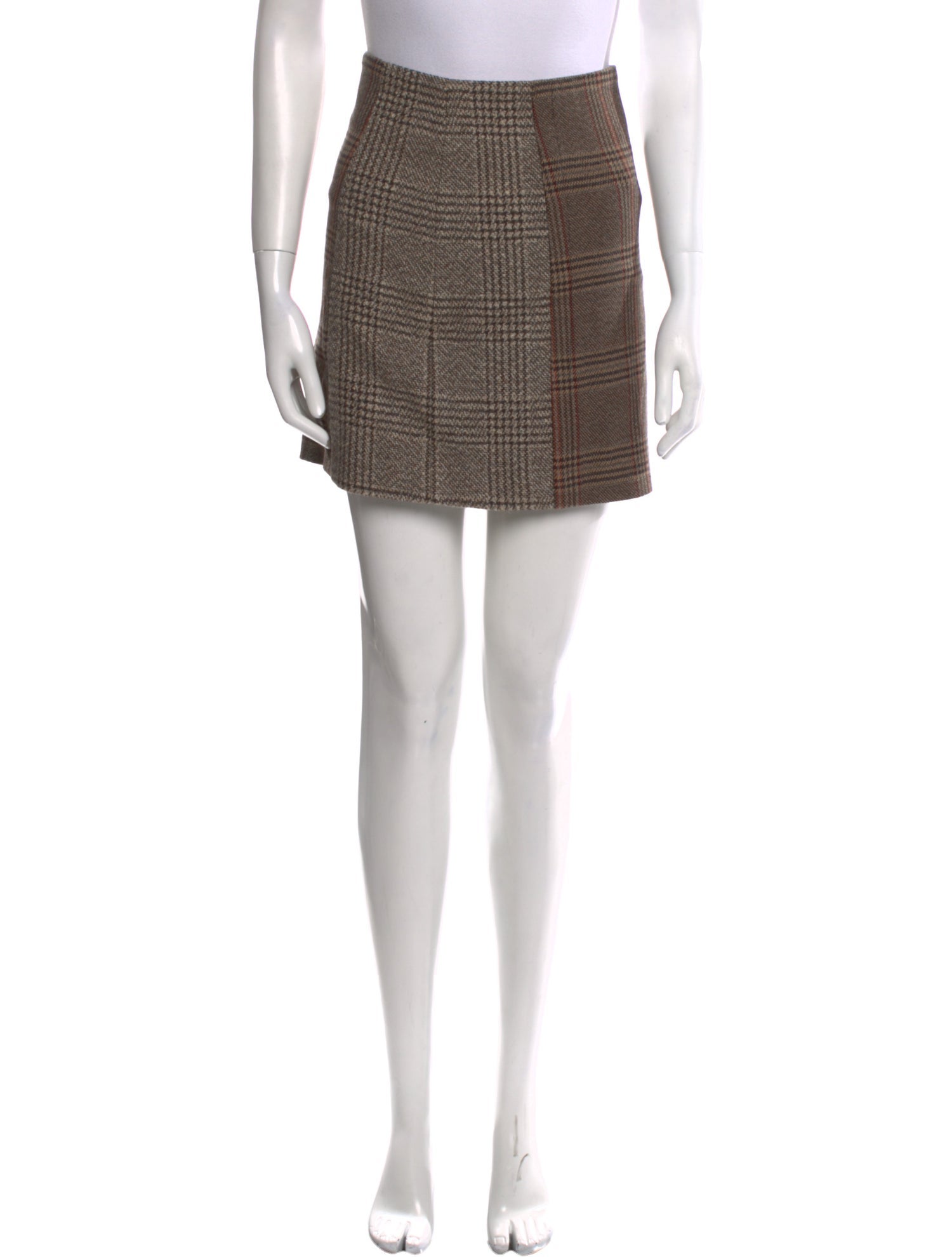 Sandro Tweed Mini Skirt