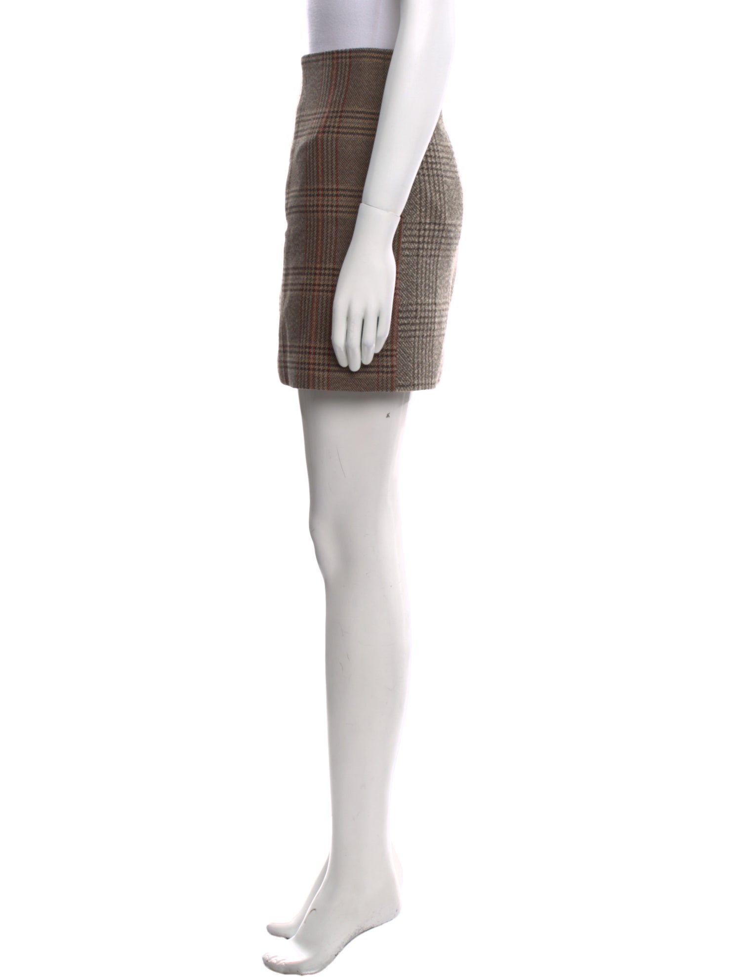 Sandro Tweed Mini Skirt