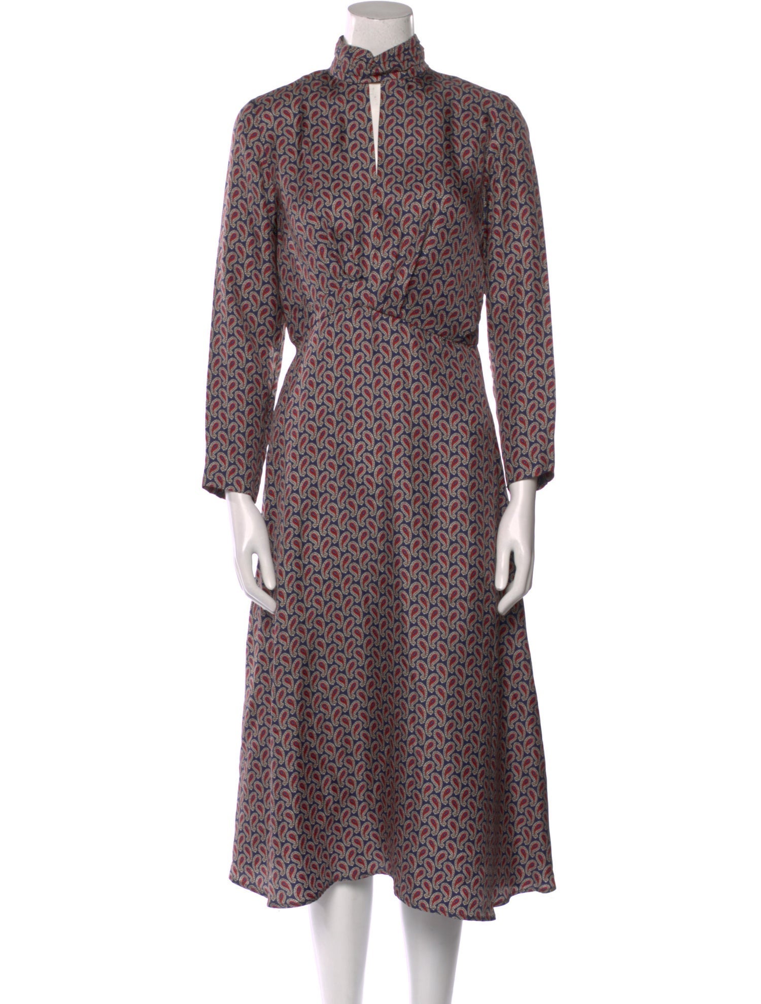 Sandro Silk Midi Length Dress