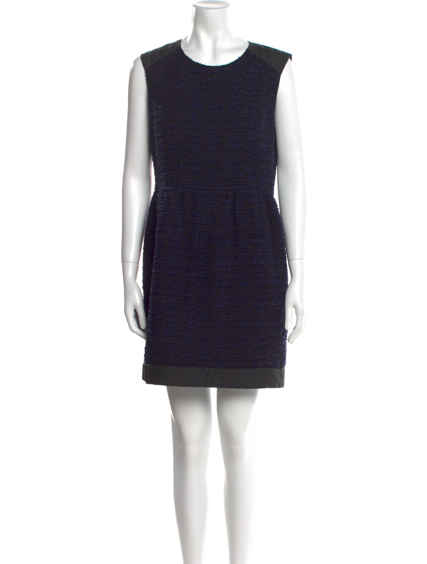 Sandro Crew Neck Mini Dress