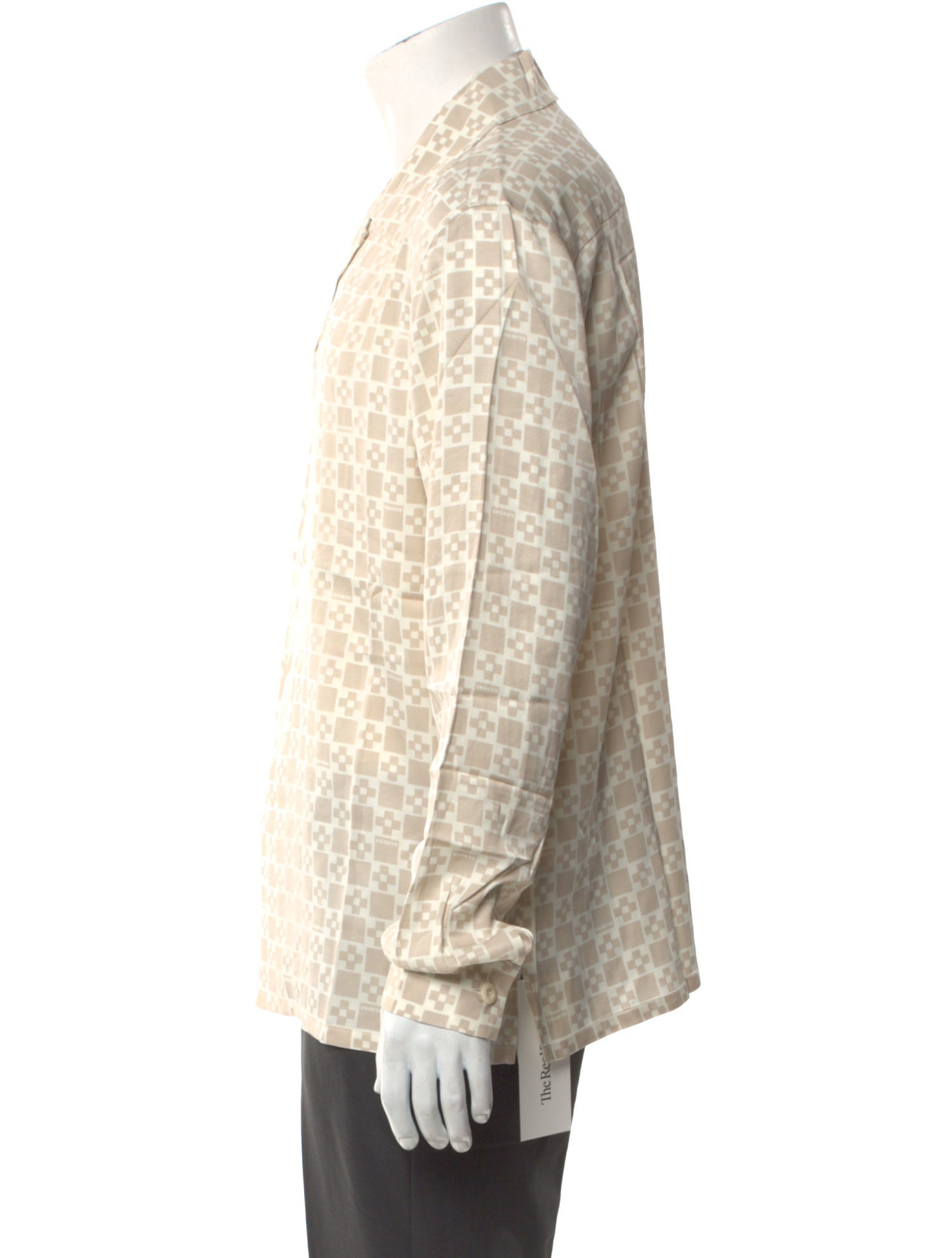 Sandro Printed Long Sleeve Shirt w/ Tags