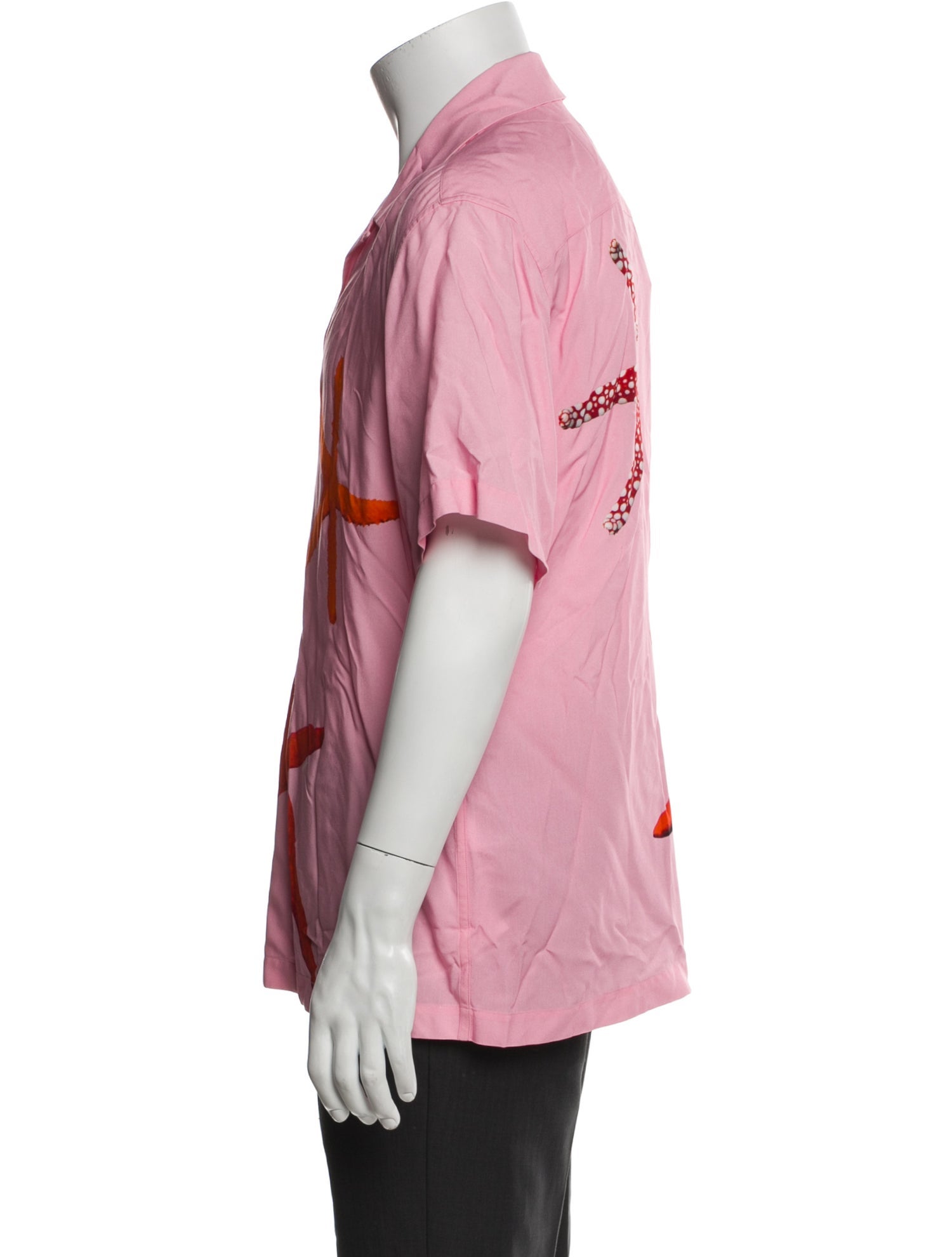 Sandro Printed Short Sleeve Shirt