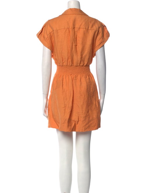 Sandro V-Neck Mini Dress