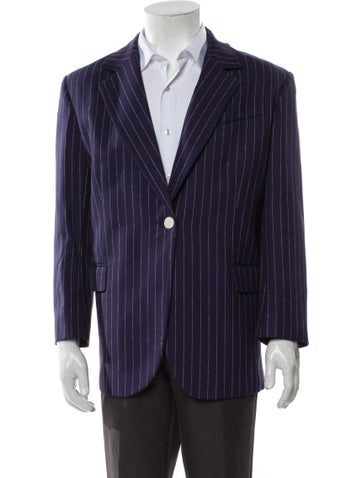 Sandro Suiting Striped Blazer L