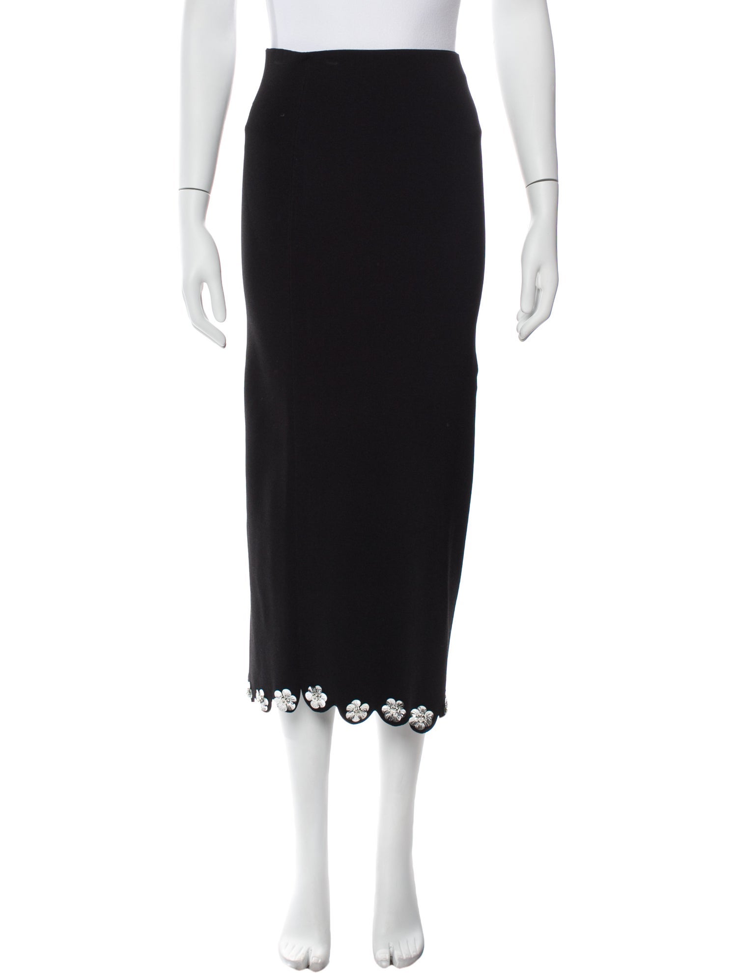 Sandro Sequin Embellishments Midi Length Skirt