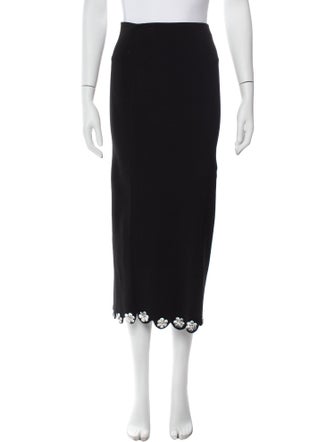 Sandro Sequin Embellishments Midi Length Skirt