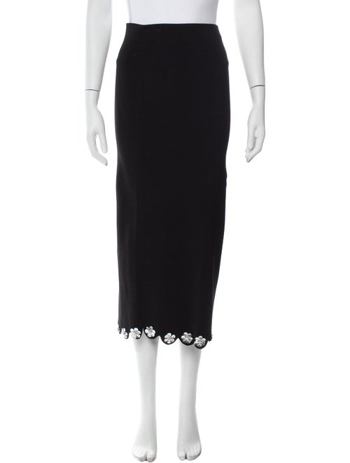 Sandro Sequin Embellishments Midi Length Skirt