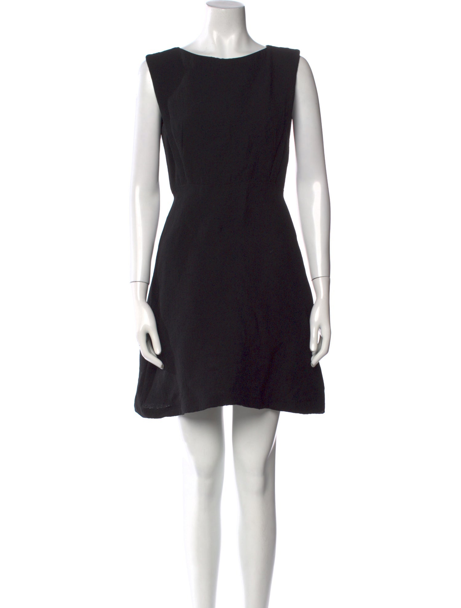 Sandro Bateau Neckline Mini Dress