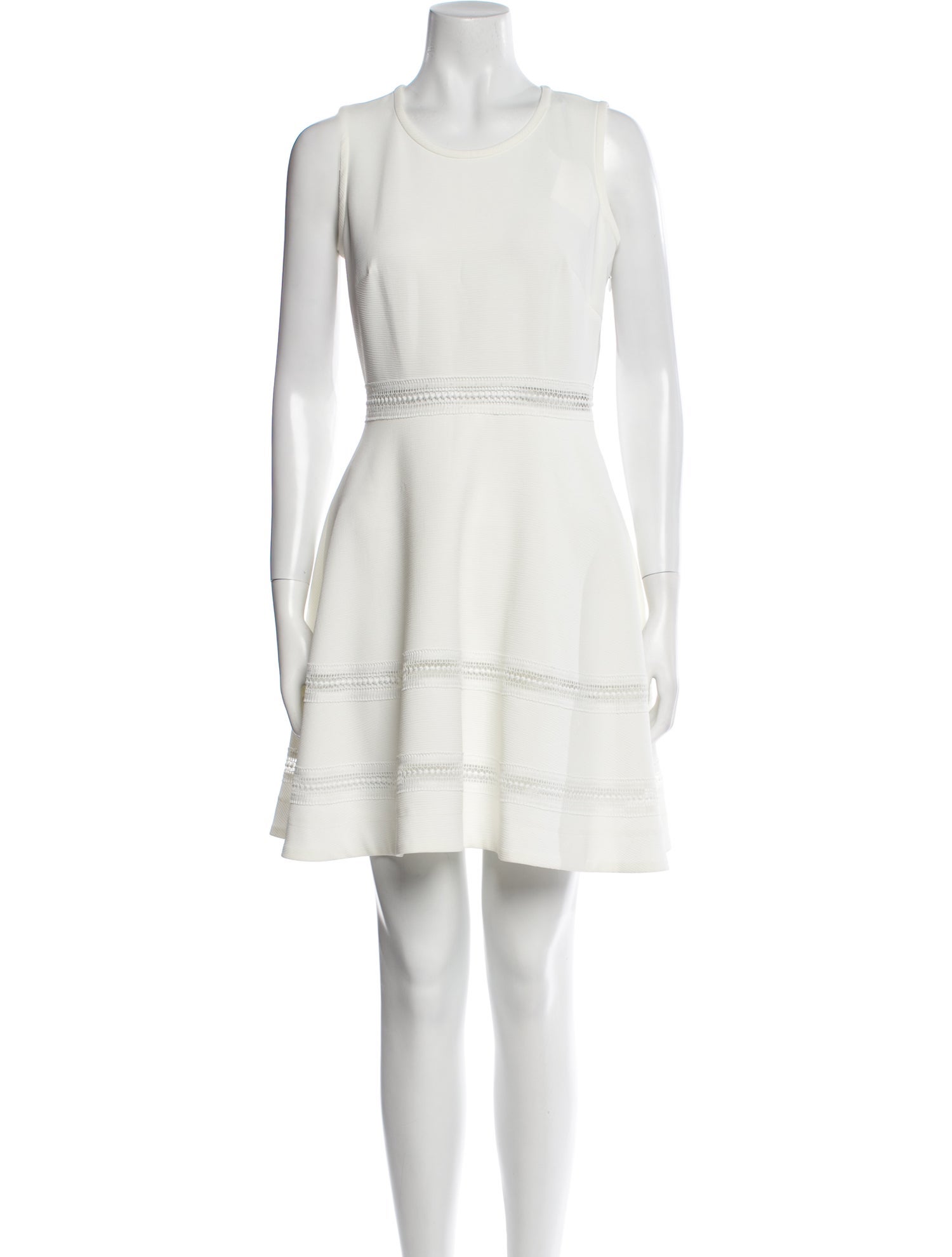 Sandro Scoop Neck Mini Dress w/ Tags