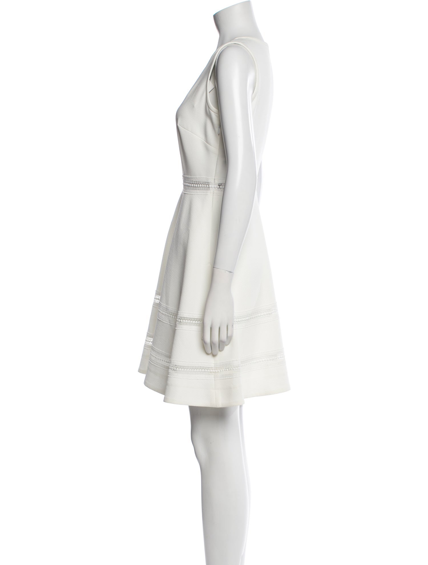 Sandro Scoop Neck Mini Dress w/ Tags