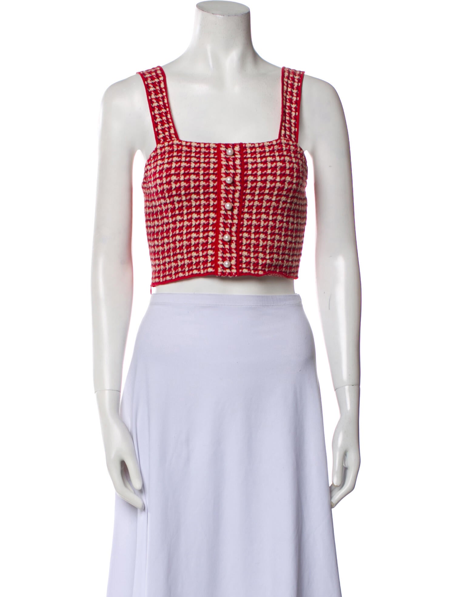 Sandro Tweed Pattern Dress Set