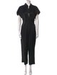 Sandro V-Neck Jumpsuit