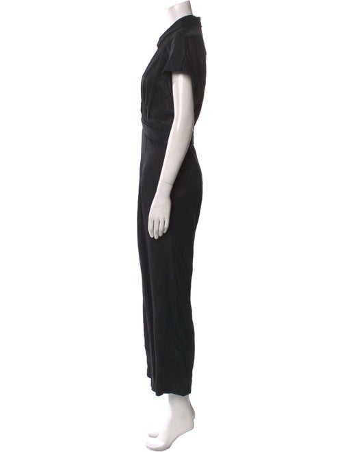 Sandro V-Neck Jumpsuit