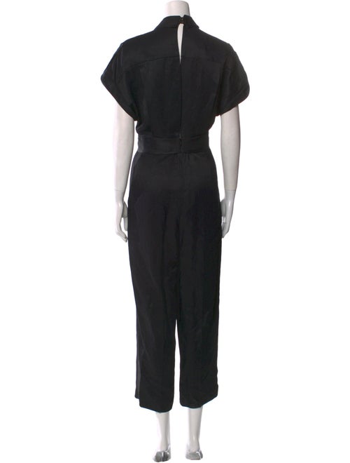 Sandro V-Neck Jumpsuit