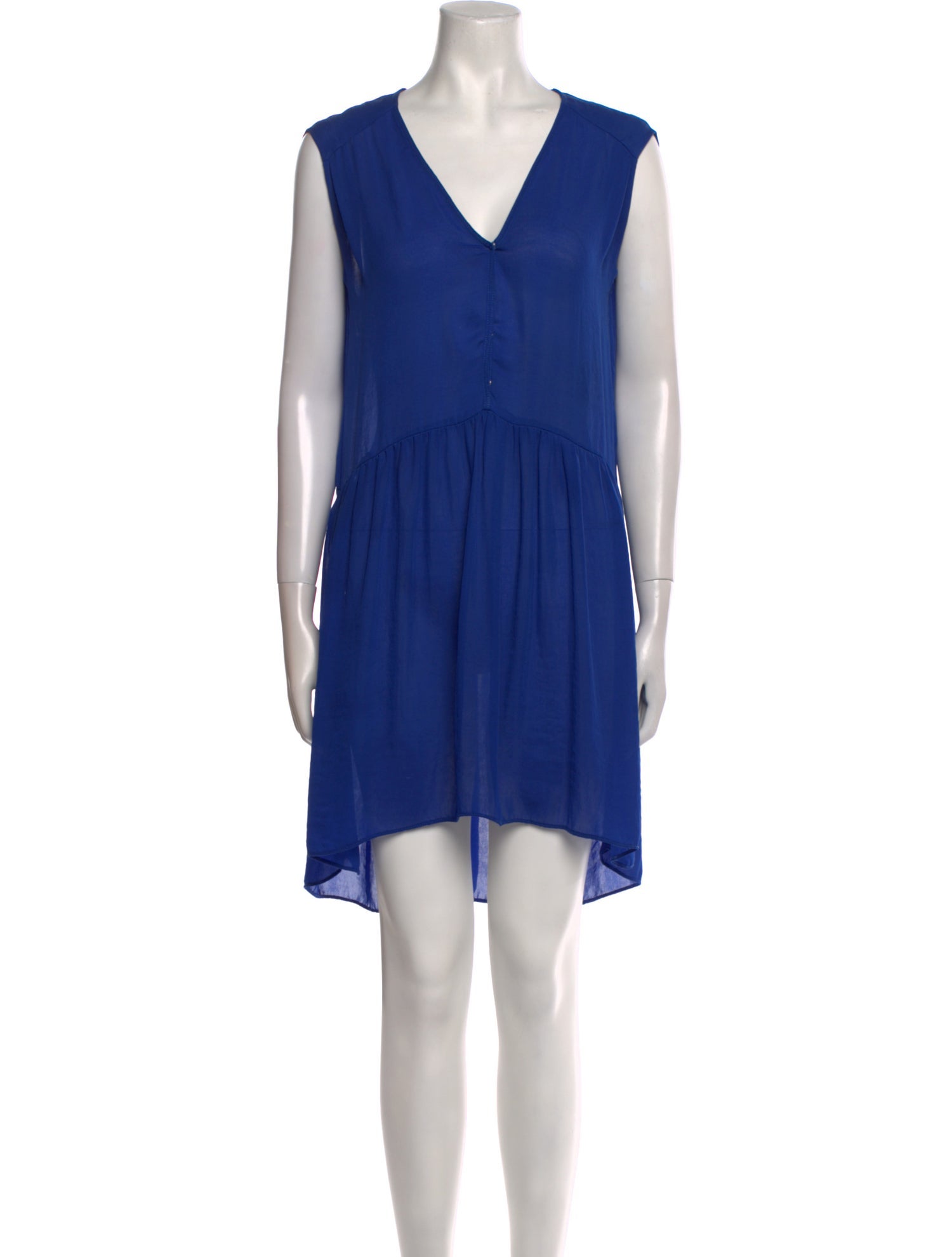 Sandro V-Neck Knee-Length Dress