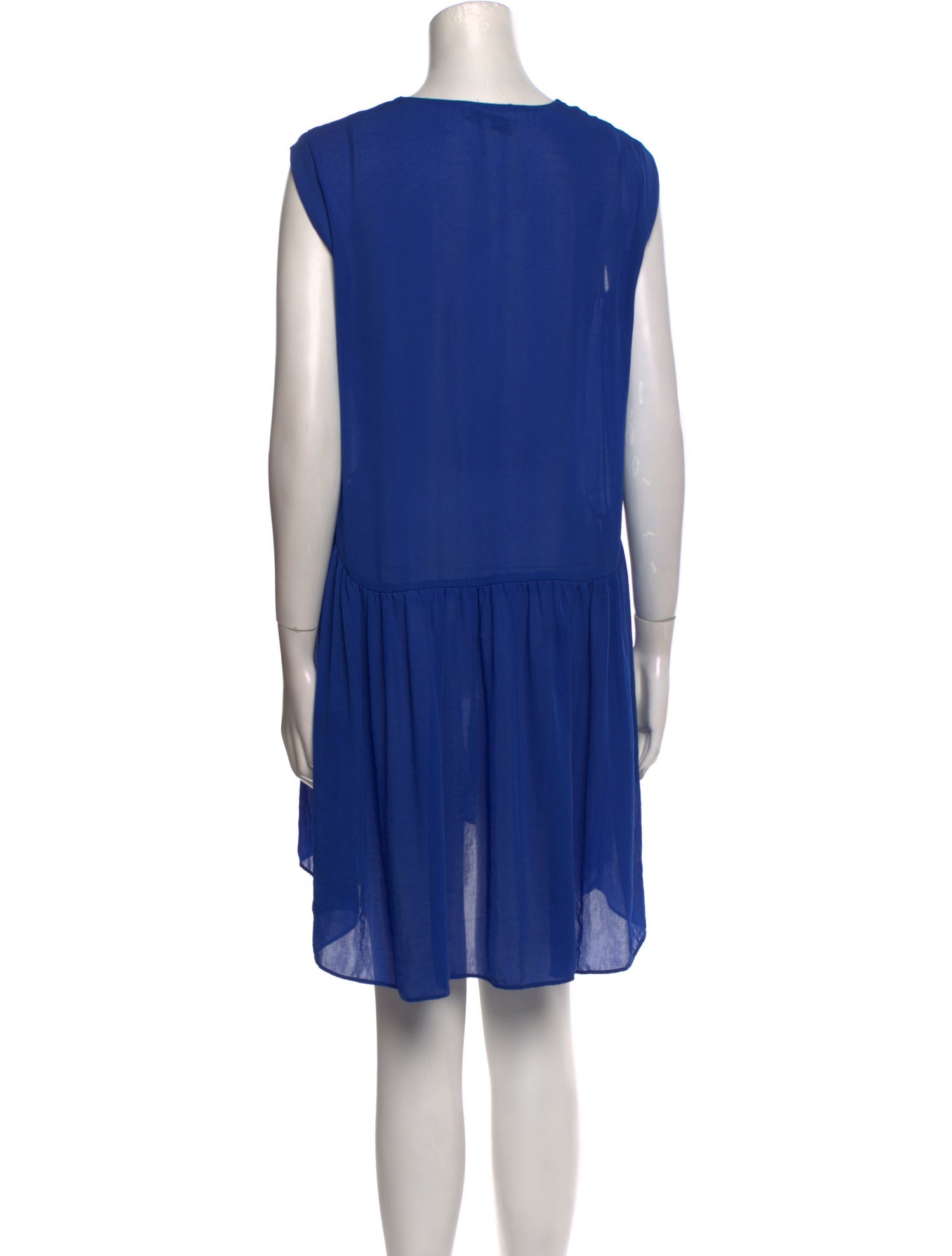 Sandro V-Neck Knee-Length Dress