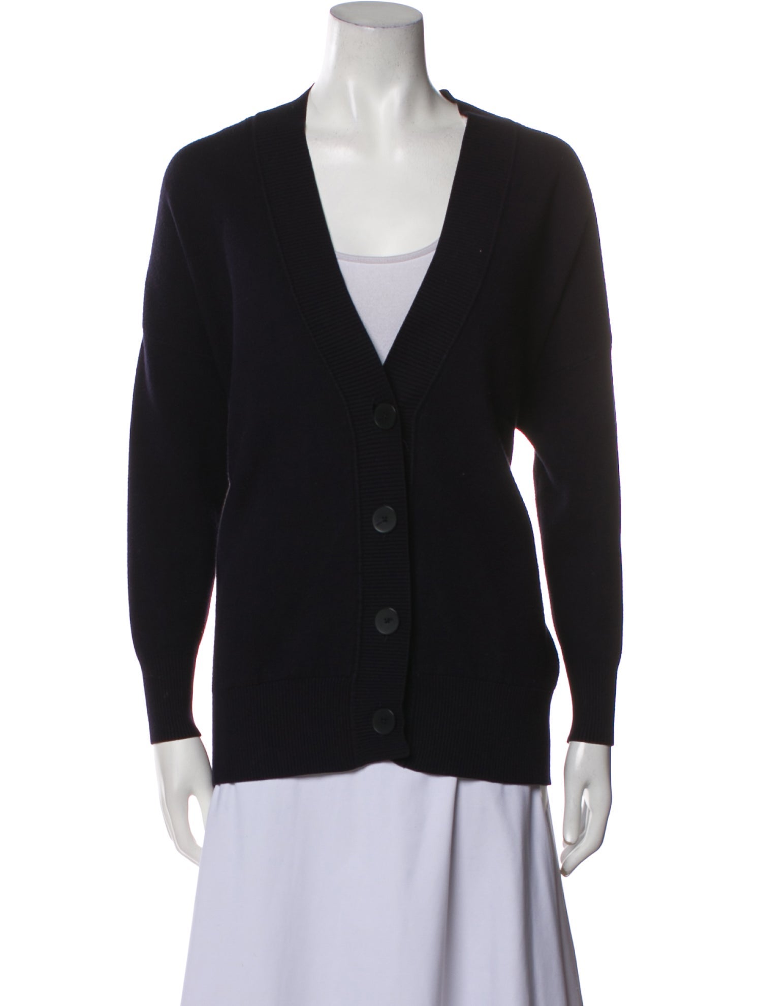 Sandro Plunge Neckline Sweater