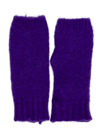 Sandro Mohair Blend Fingerless Gloves