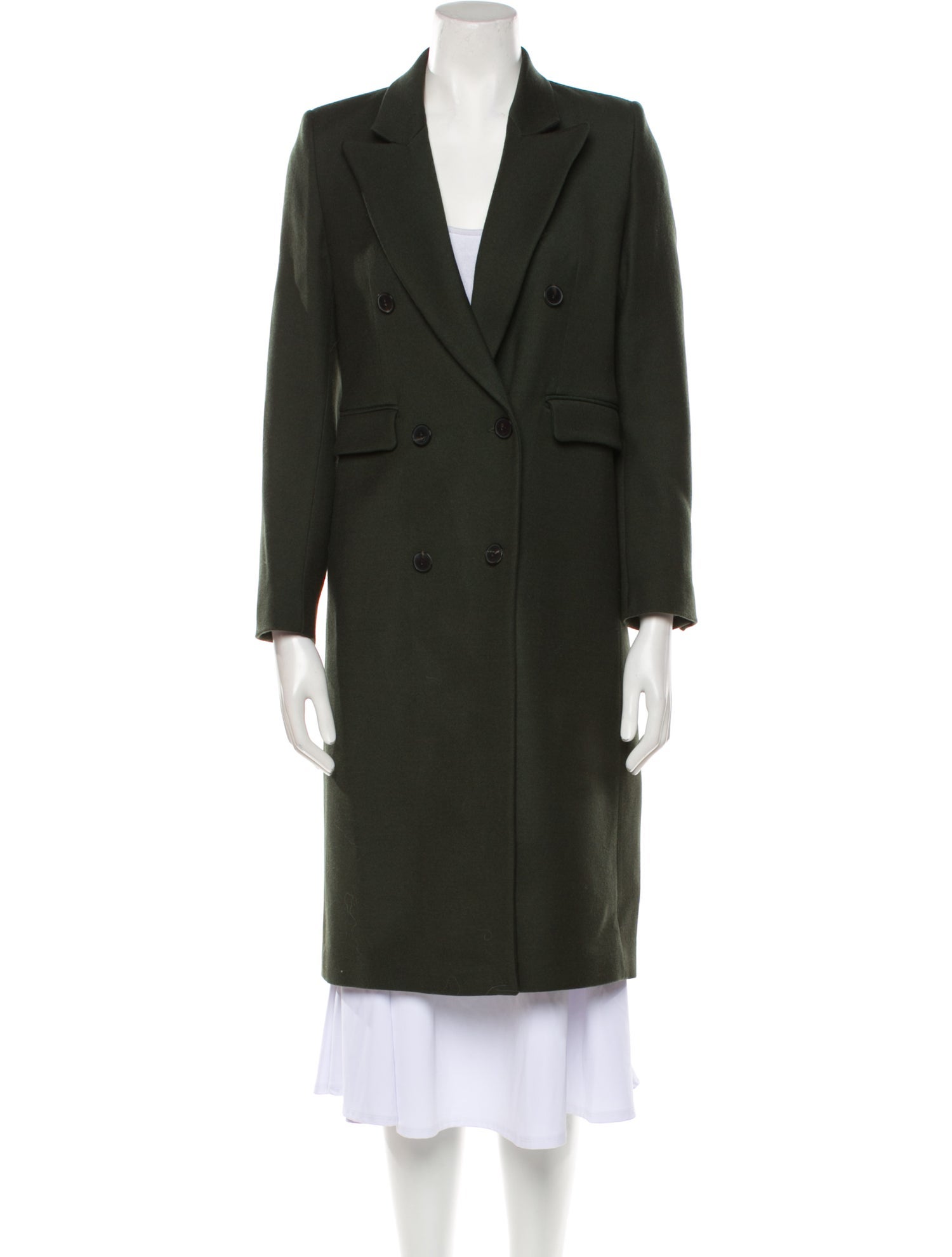 Sandro Wool Peacoat