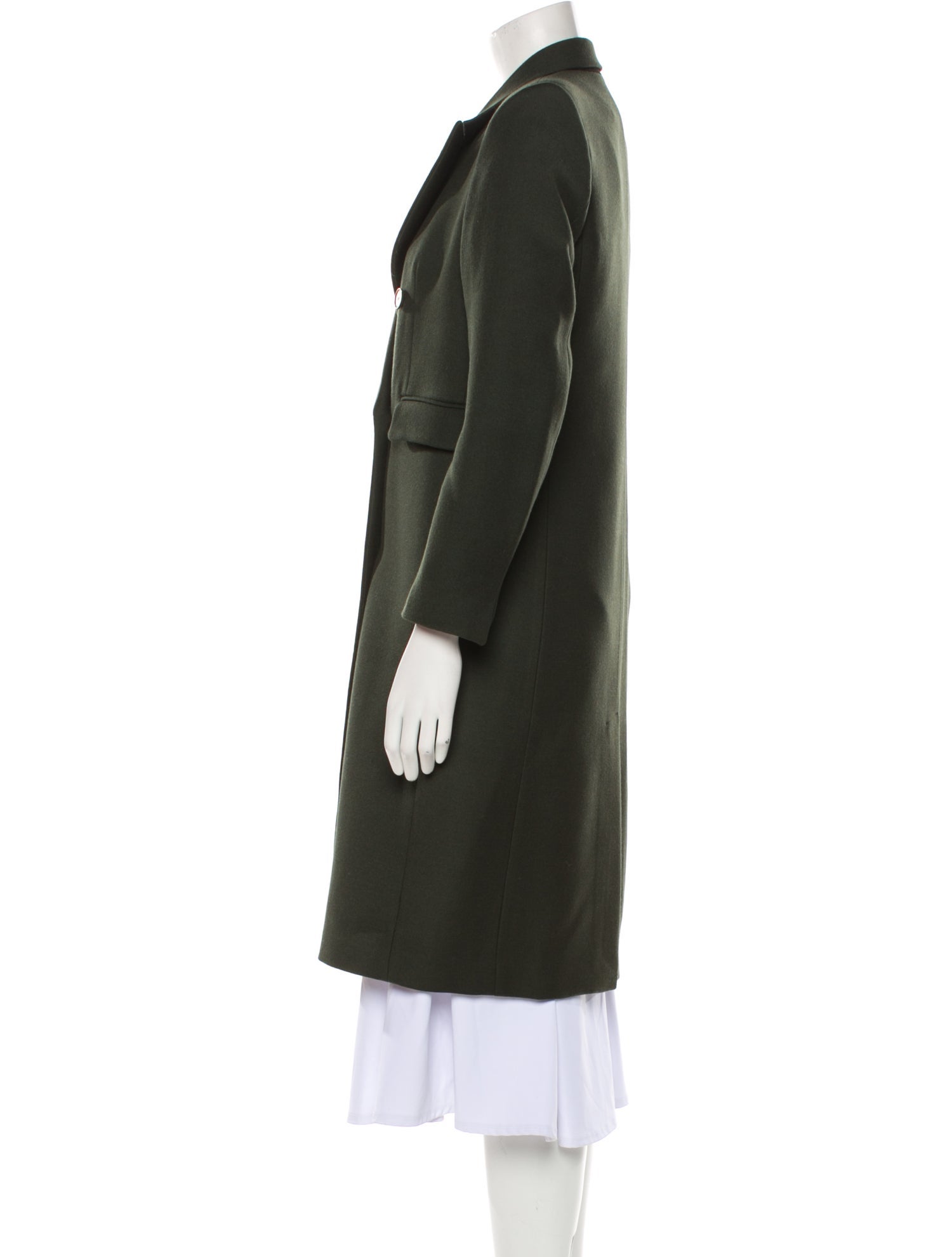 Sandro Wool Peacoat