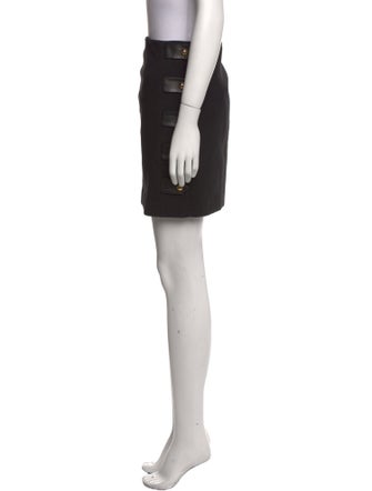 Sandro Ruffle Embellishment Mini Skirt