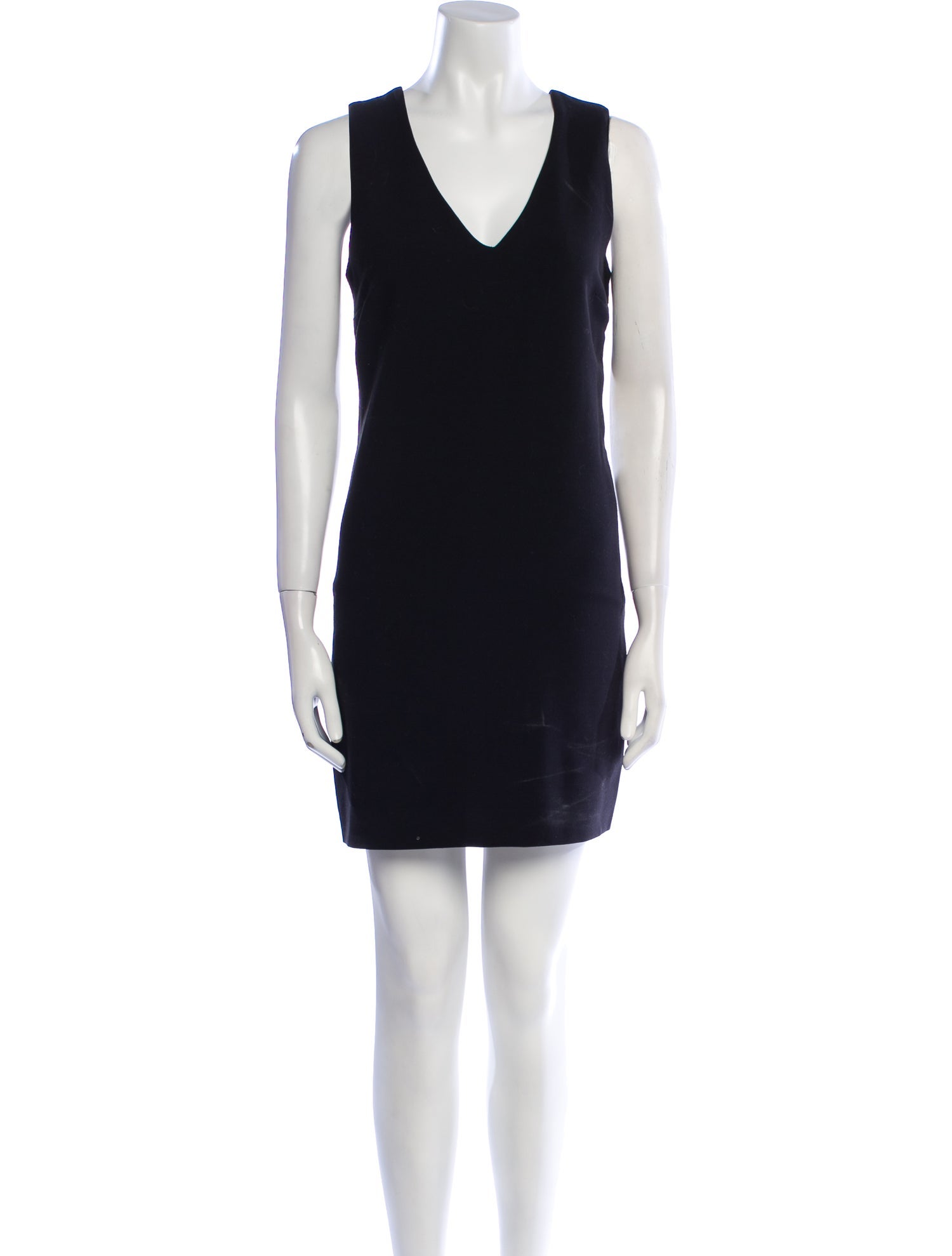 Sandro V-Neck Mini Dress