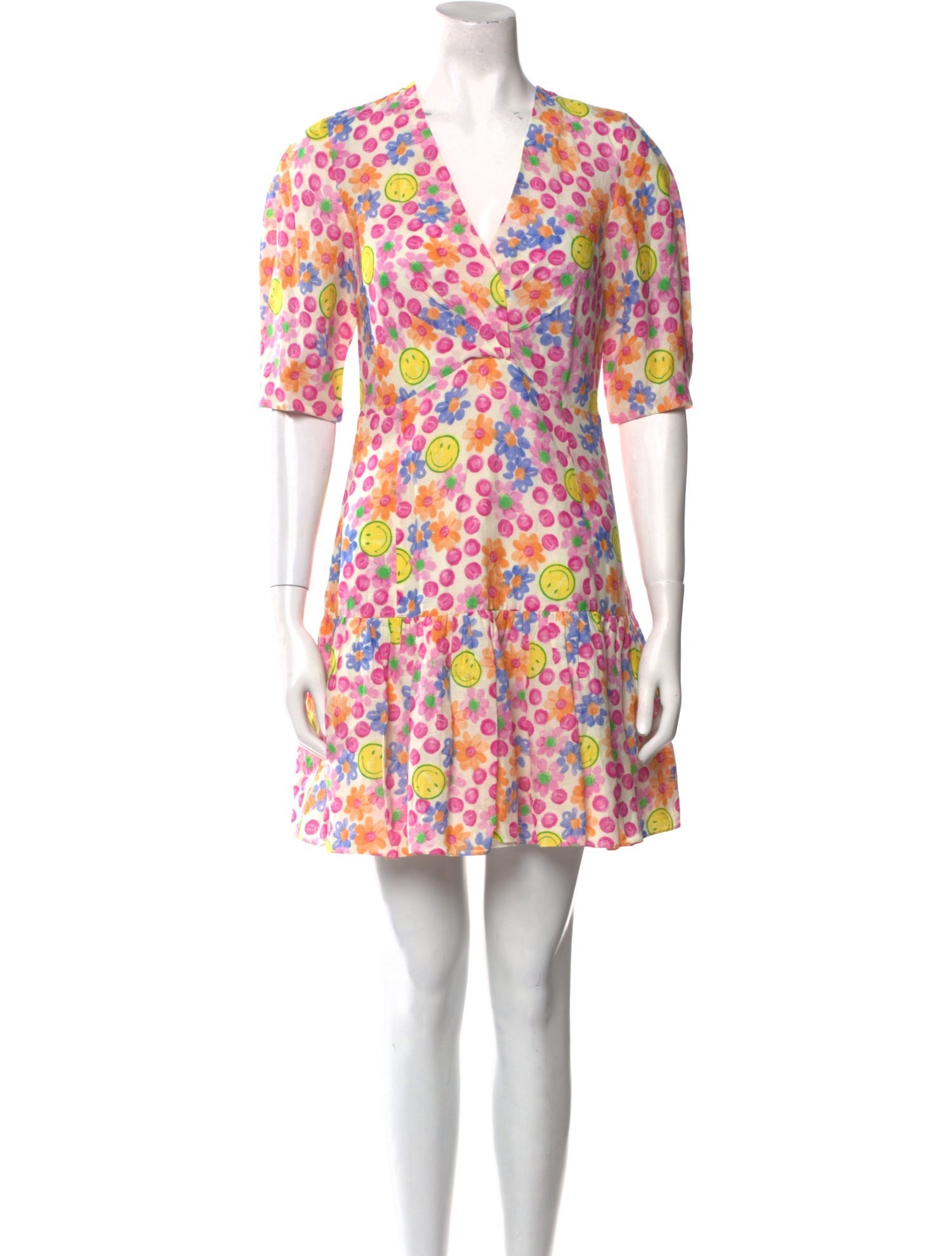 Sandro Linen Mini Dress