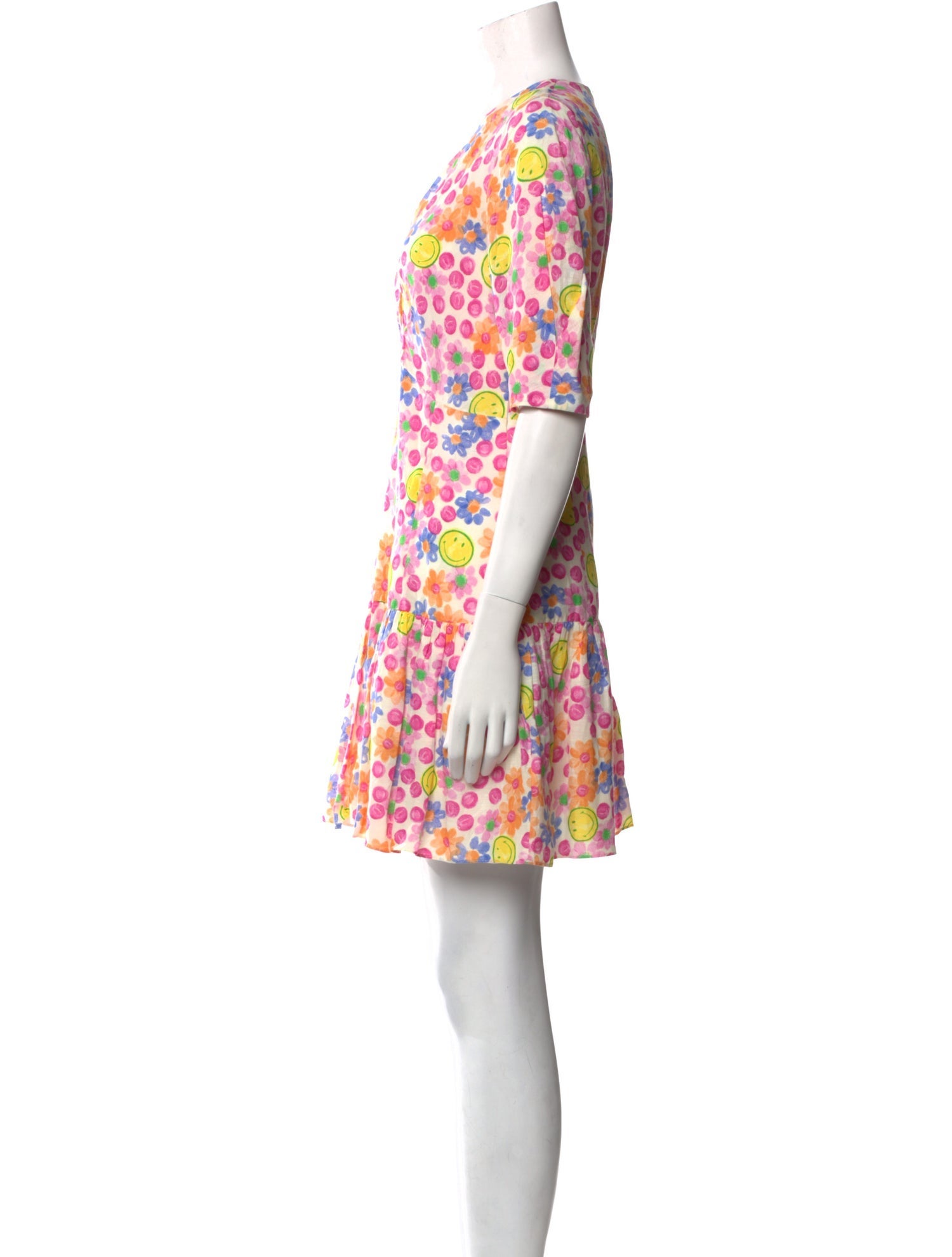 Sandro Linen Mini Dress