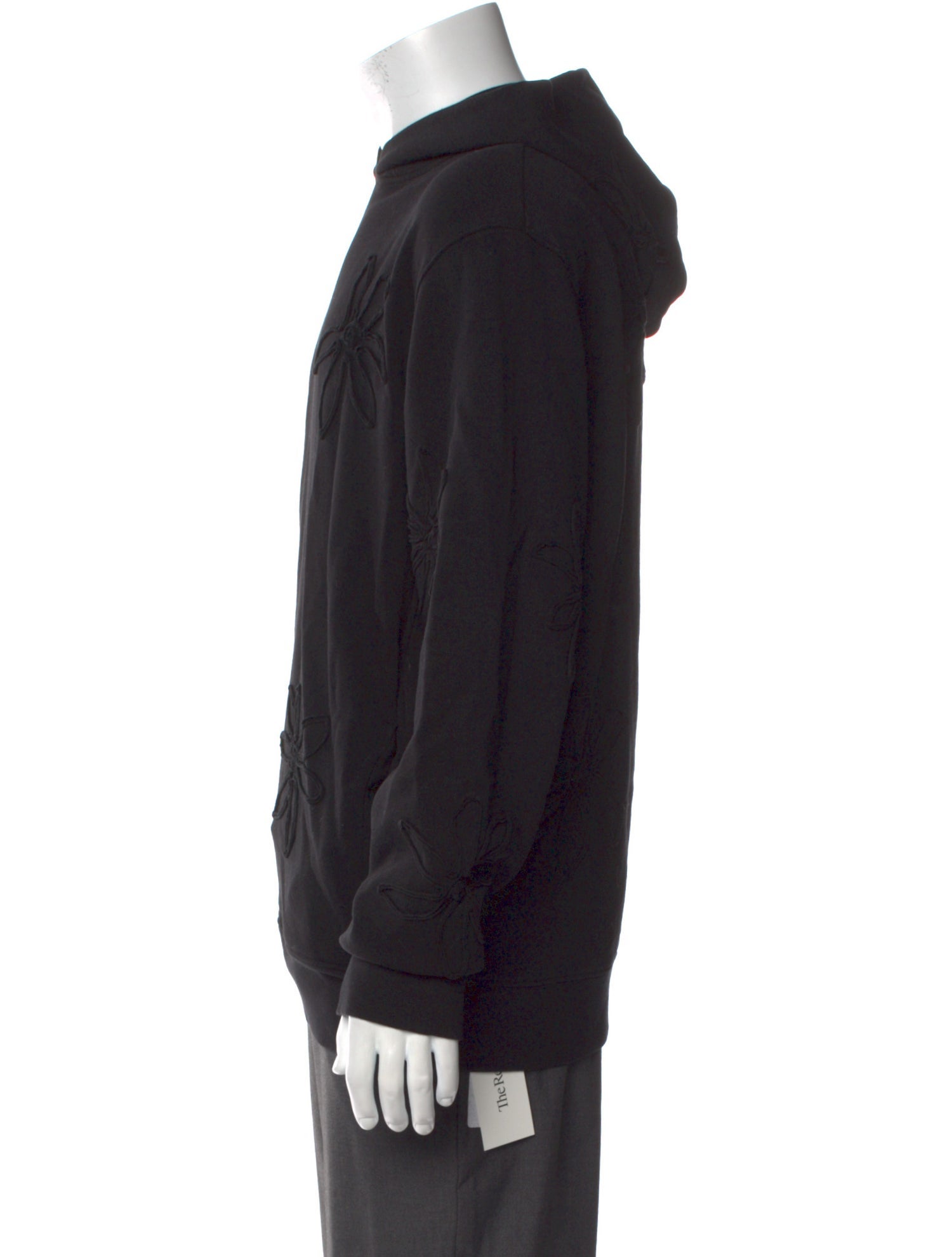 Sandro Crew Neck Long Sleeve Hoodie