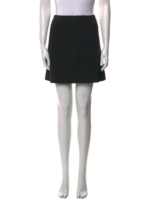 Sandro Pleated Accents Mini Skirt