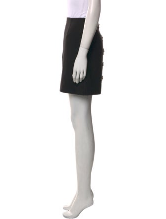 Sandro Pleated Accents Mini Skirt