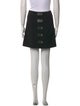 Sandro Pleated Accents Mini Skirt