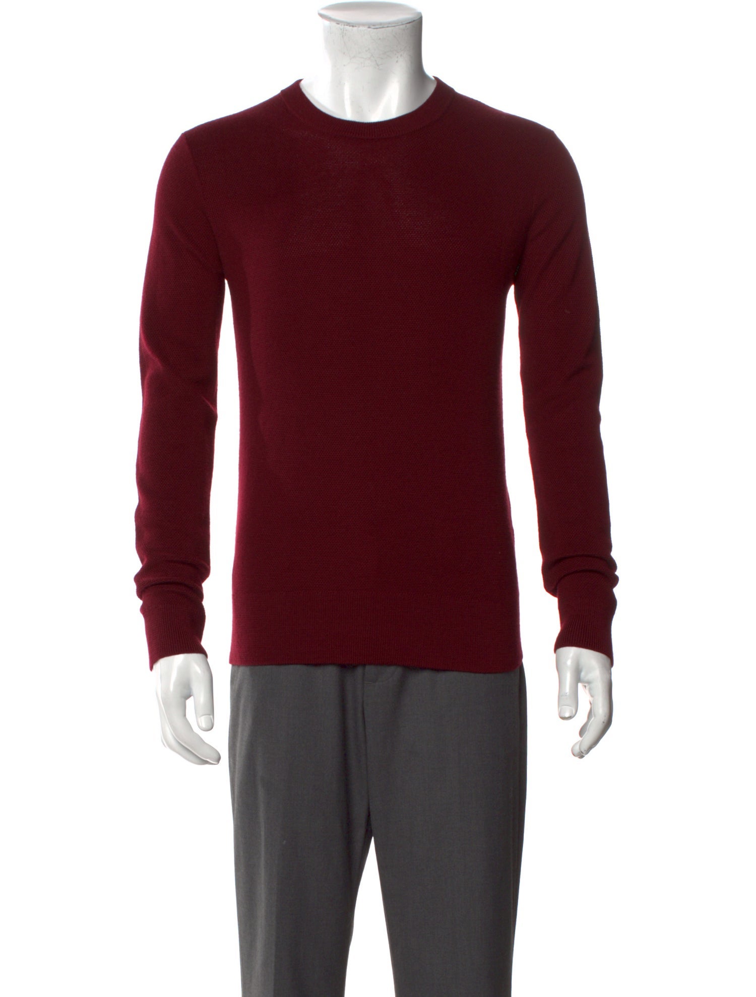 Sandro Wool Crew Neck Pullover