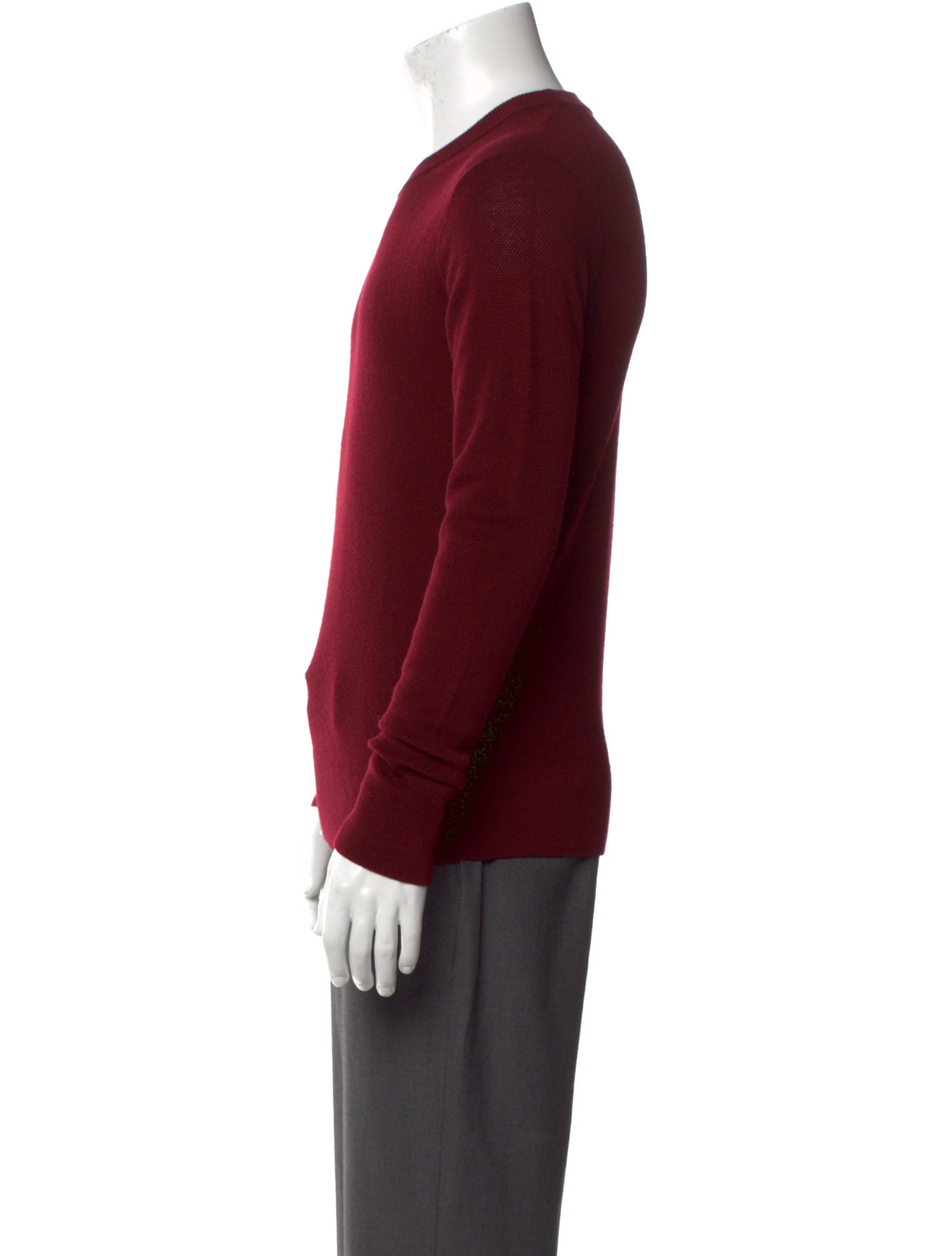 Sandro Wool Crew Neck Pullover