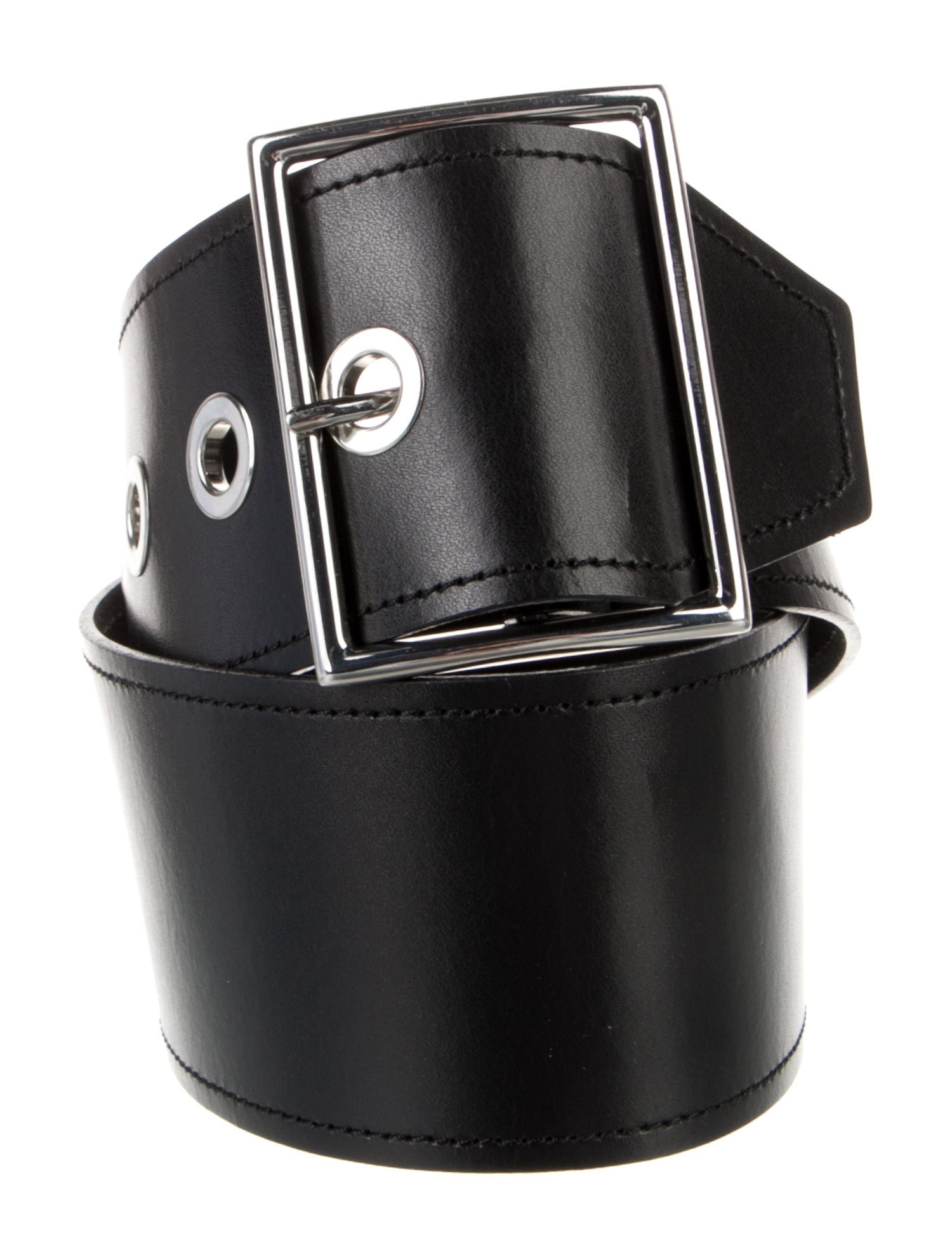 Sandro Wide Leather Belt