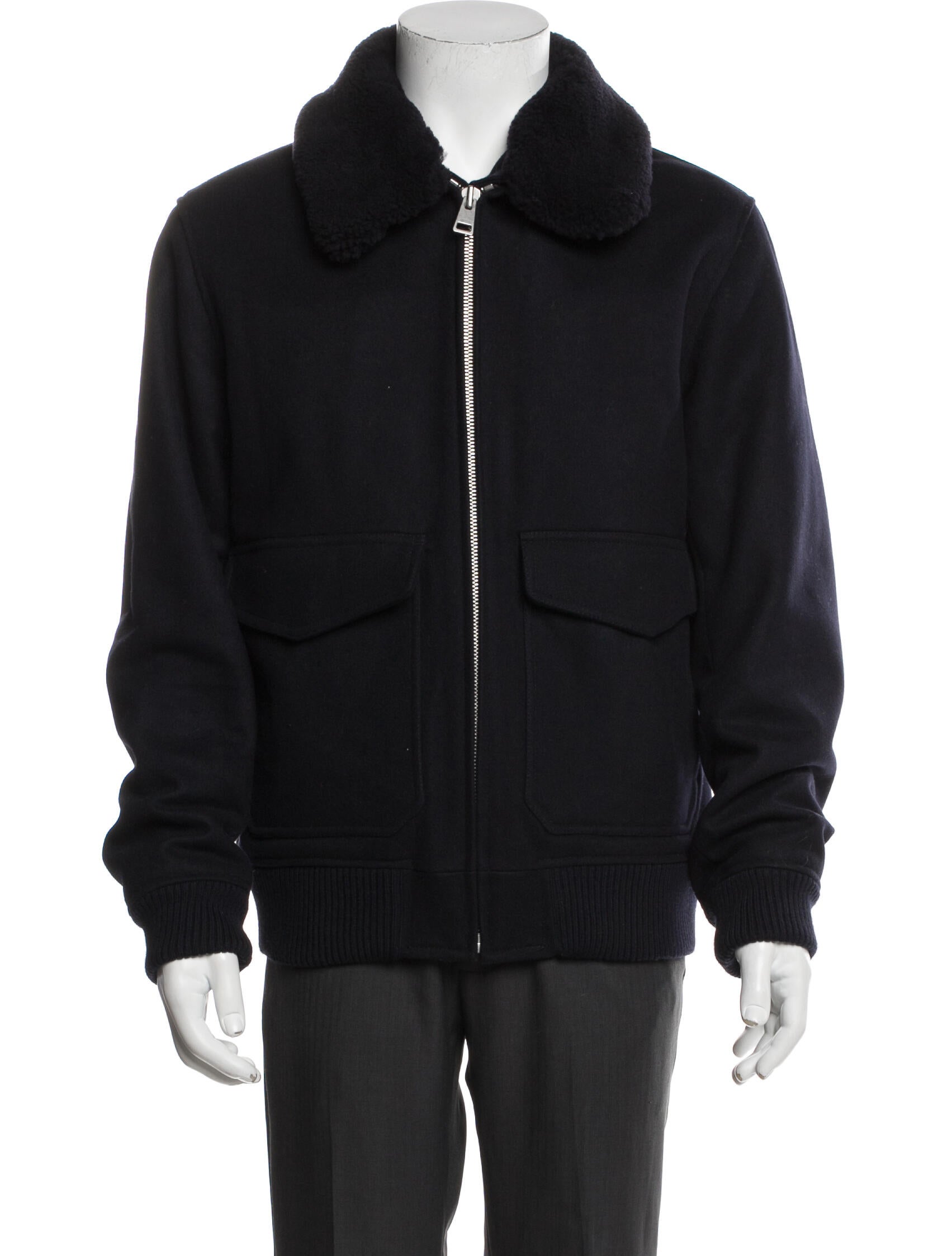 Sandro Wool Puffer Coat