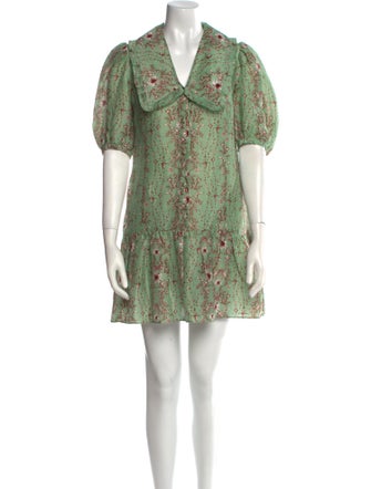 Sandro Linen Mini Dress