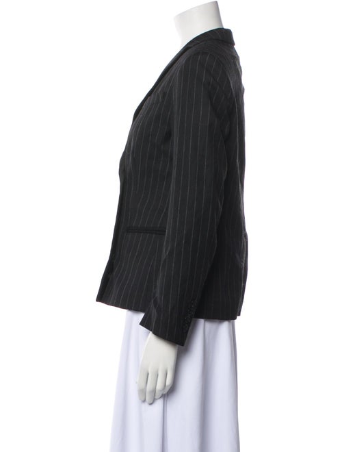 Sandro Wool Striped Blazer