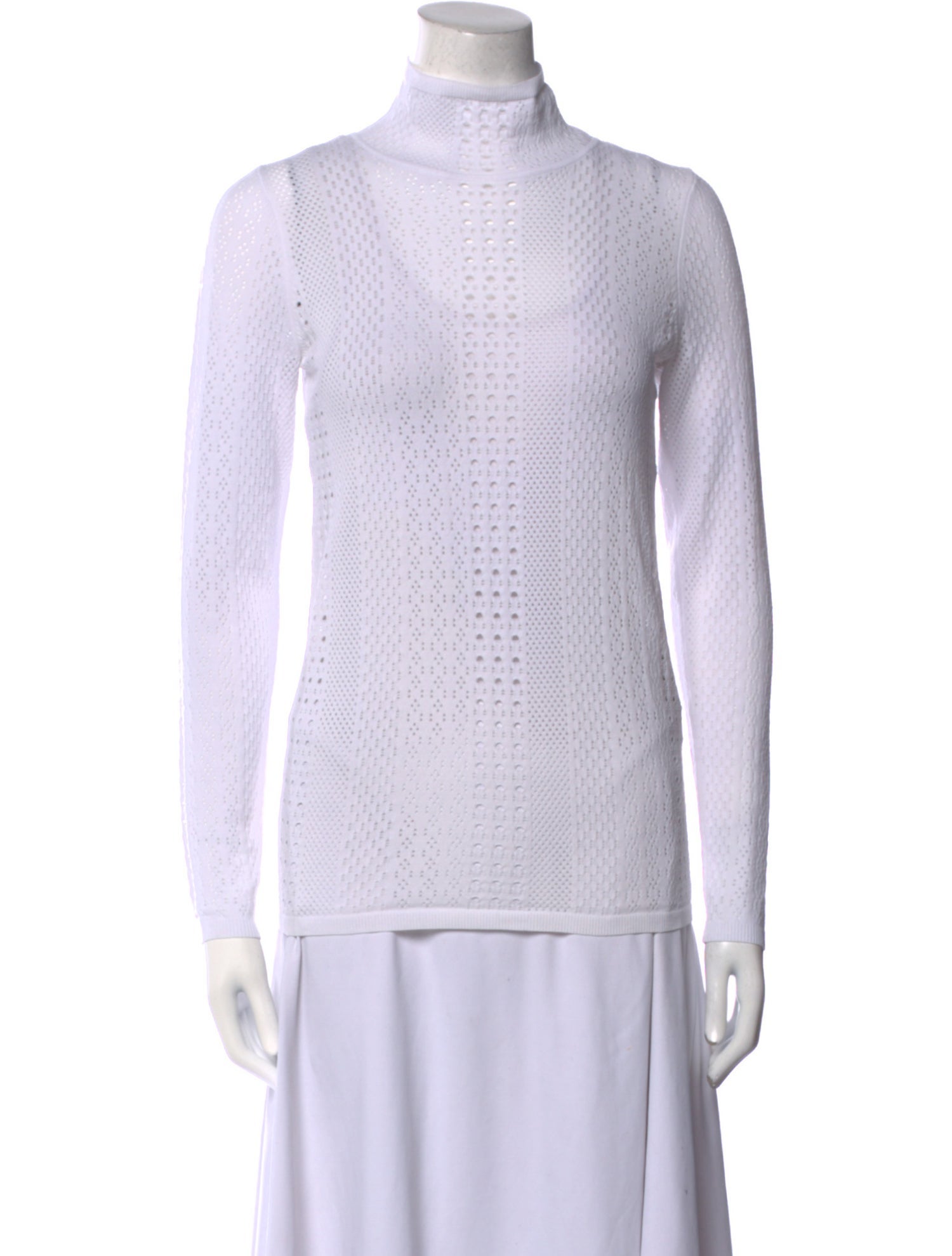 Sandro Turtleneck Long Sleeve Top