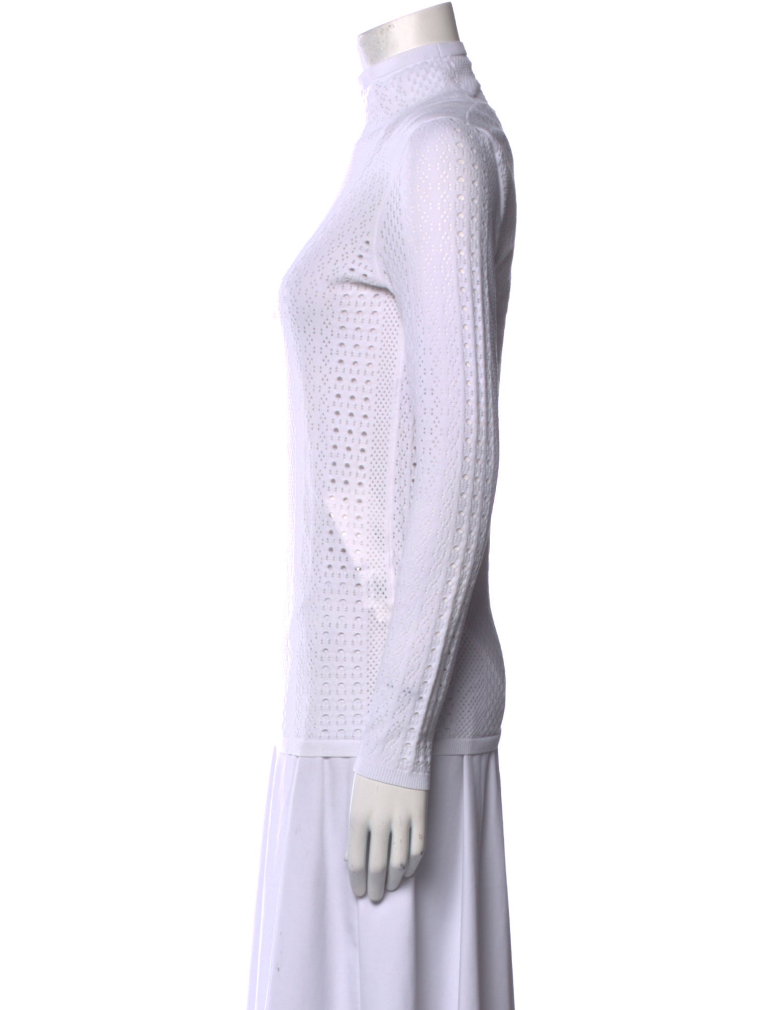 Sandro Turtleneck Long Sleeve Top